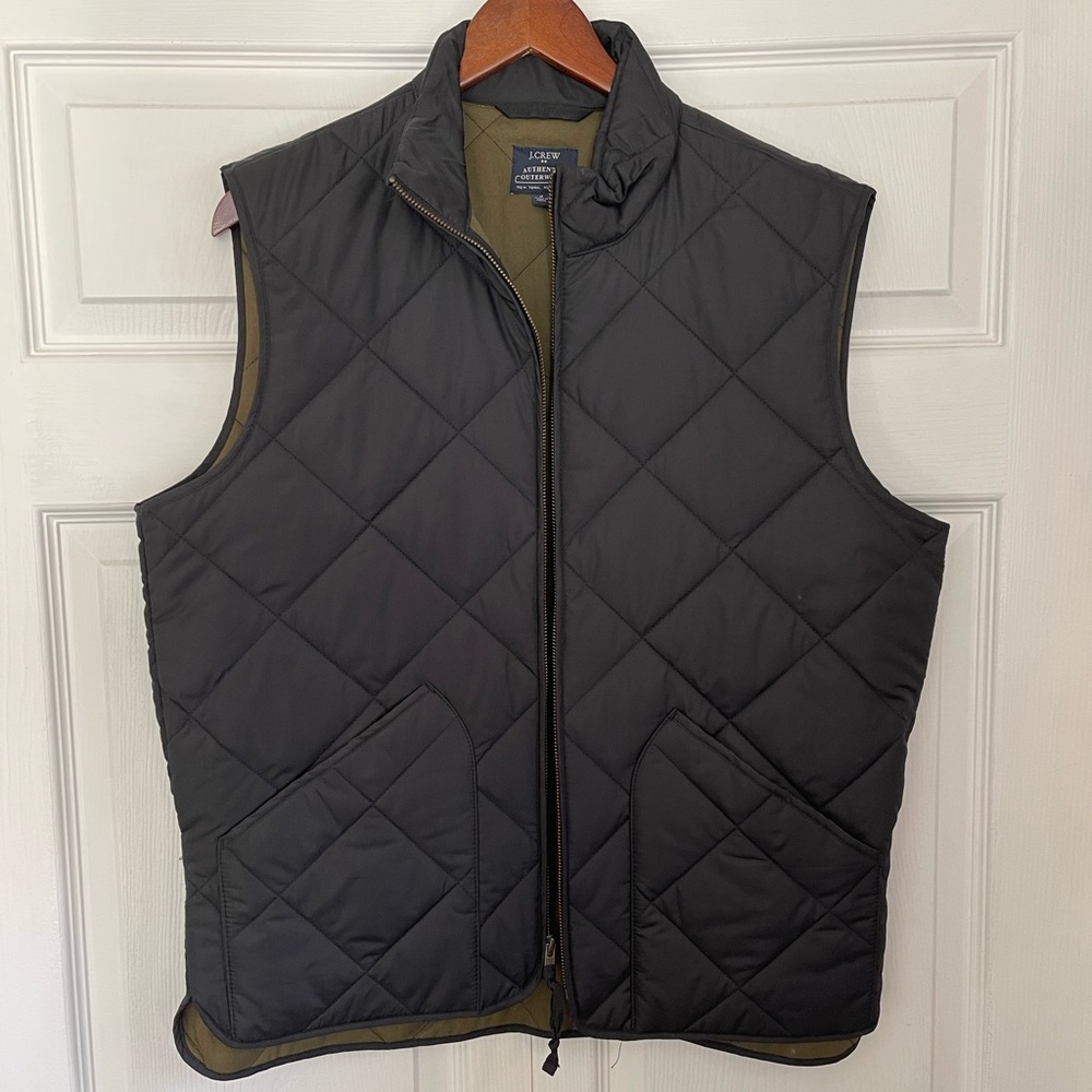 Jcrew quilted vest